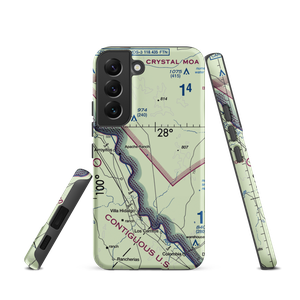 Rachal Airport (8XS2) VFR Sectional Samsung Phone Case