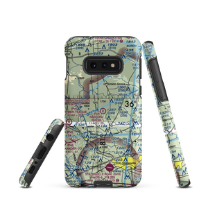 Raeford Rhyne Airpark (NC15) VFR Sectional Samsung Phone Case