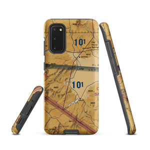 Rael Ranch Horse Pasture Airport (NM68) VFR Sectional Samsung Phone Case