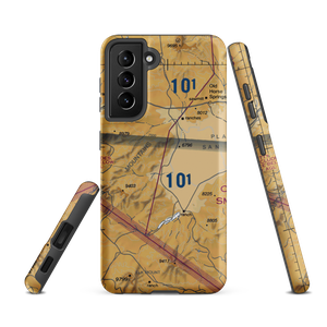 Rael Ranch Horse Pasture Airport (NM68) VFR Sectional Samsung Phone Case