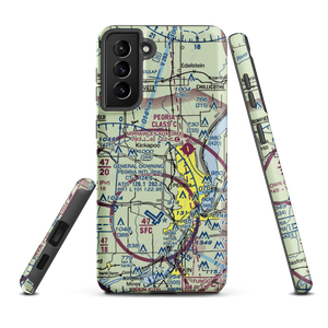 Rainbow Heliport (7B1) VFR Sectional Samsung Phone Case