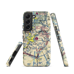 Raleigh County Memorial Airport (BKW) VFR Sectional Samsung Phone Case