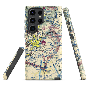 Raleigh County Memorial Airport (BKW) VFR Sectional Samsung Phone Case