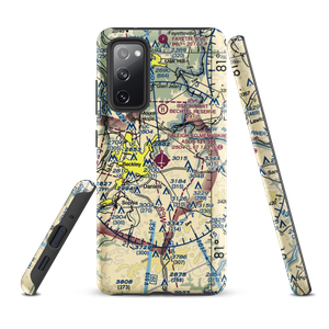 Raleigh County Memorial Airport (BKW) VFR Sectional Samsung Phone Case