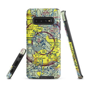 Raleigh Durham International Airport (RDU) VFR Sectional Samsung Phone Case