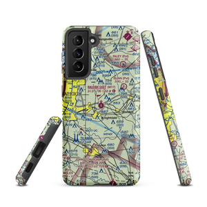 Raleigh East Airport (9NC0) VFR Sectional Samsung Phone Case