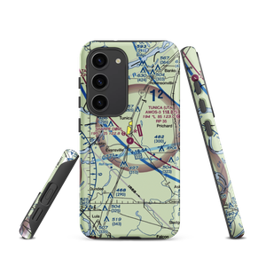 Ralph M Sharpe Airport (30M) VFR Sectional Samsung Phone Case