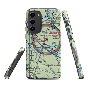 Ralph M Sharpe Airport (30M) VFR Sectional Samsung Phone Case