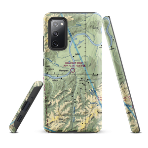 Rampart Airport (RMP) VFR Sectional Samsung Phone Case