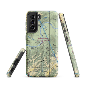 Rampart Airport (RMP) VFR Sectional Samsung Phone Case