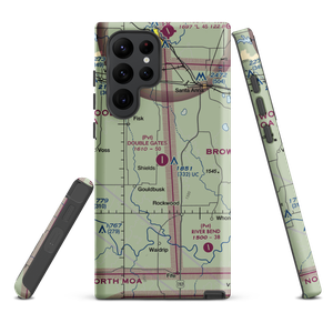 Ranch at Double Gates Airport (88XS) VFR Sectional Samsung Phone Case