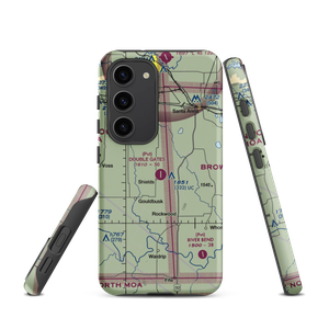 Ranch at Double Gates Airport (88XS) VFR Sectional Samsung Phone Case