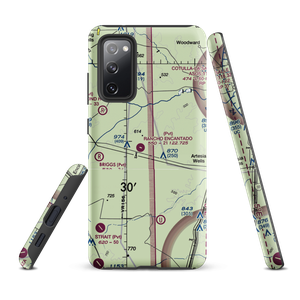 Rancho Ecantado Airport (TA58) VFR Sectional Samsung Phone Case
