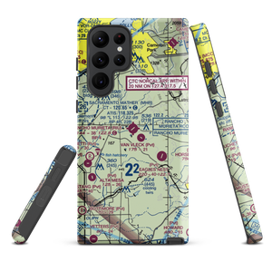 Rancho Murieta Airport (RIU) VFR Sectional Samsung Phone Case