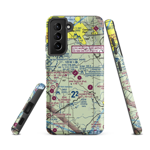 Rancho Murieta Airport (RIU) VFR Sectional Samsung Phone Case