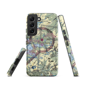 Rangeley Lake Seaplane Base (M57) VFR Sectional Samsung Phone Case