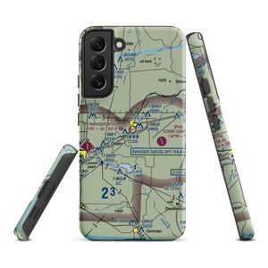 Ranger Municipal Airport (F23) VFR Sectional Samsung Phone Case