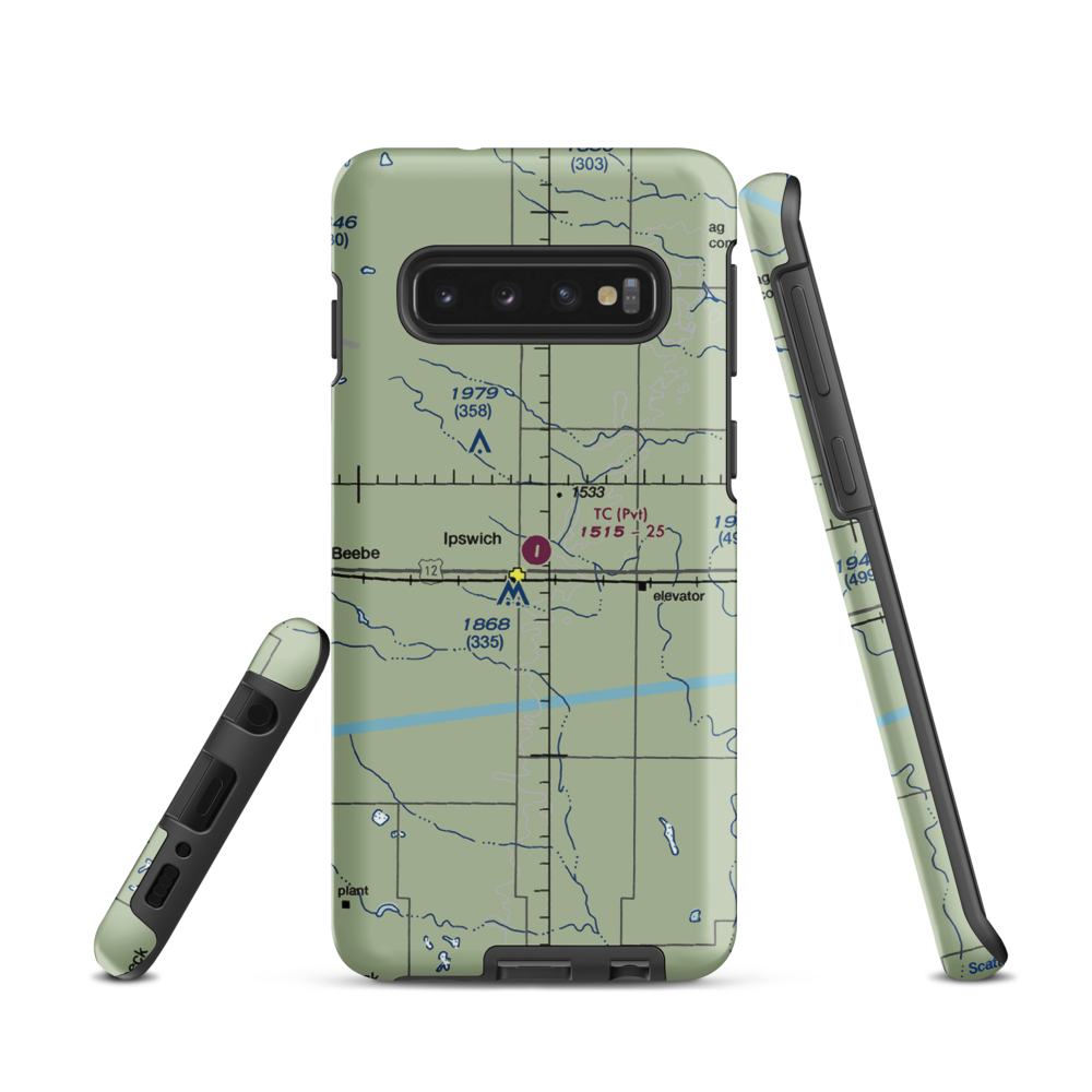 Rappe Field (SD25) VFR Sectional Samsung Phone Case Samsung Galaxy S10 model shown