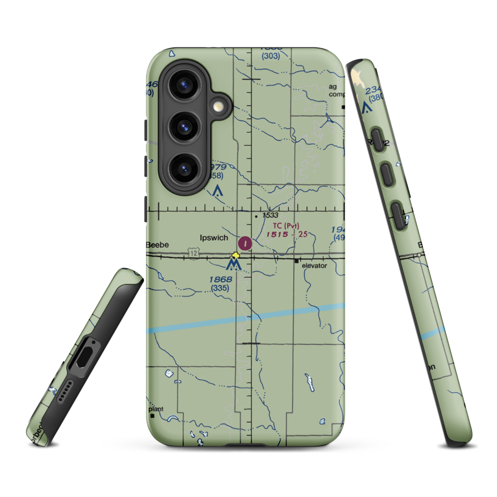 Rappe Field (SD25) VFR Sectional Samsung Phone Case Samsung Galaxy S24 Plus model shown