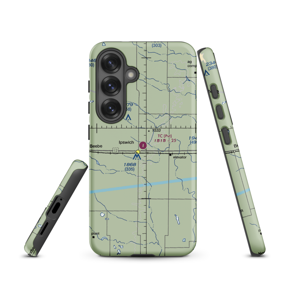 Rappe Field (SD25) VFR Sectional Samsung Phone Case Samsung Galaxy S25 model shown