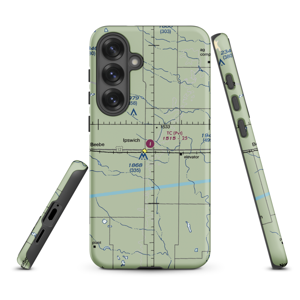 Rappe Field (SD25) VFR Sectional Samsung Phone Case Samsung Galaxy S25 Plus model shown