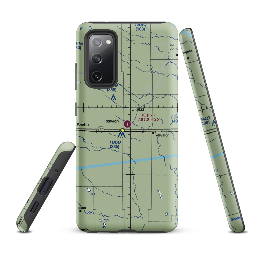Rappe Field (SD25) VFR Sectional Samsung Phone Case Samsung Galaxy S20 FE model shown