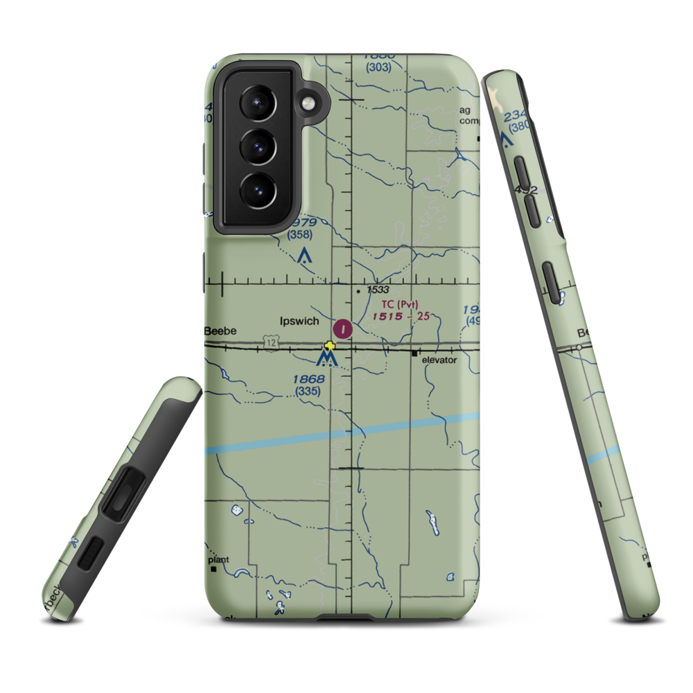 Rappe Field (SD25) VFR Sectional Samsung Phone Case Samsung Galaxy S21 Plus model shown