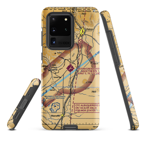 Raton Municipal-Crews Field (RTN) VFR Sectional Samsung Phone Case