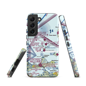 Rattlesnake Island Airport (58OH) VFR Sectional Samsung Phone Case