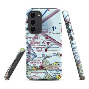 Rattlesnake Island Airport (58OH) VFR Sectional Samsung Phone Case