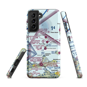Rattlesnake Island Airport (58OH) VFR Sectional Samsung Phone Case