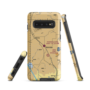 Ravendale Airport (O39) VFR Sectional Samsung Phone Case