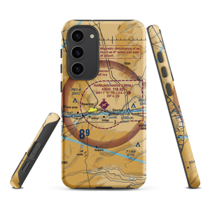 Rawlins Municipal Airport/Harvey Field (RWL) VFR Sectional Samsung Phone Case