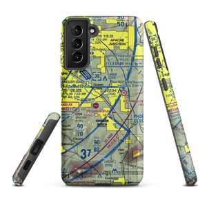 Ray Schnepf Ranch Airport (47AZ) VFR Sectional Samsung Phone Case