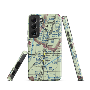 Raymond Classen Memorial Airport (8IS5) VFR Sectional Samsung Phone Case