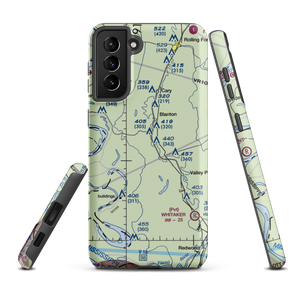 Reality Plantation Airport (MS34) VFR Sectional Samsung Phone Case