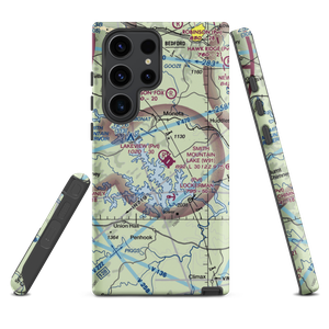 Red Birds Airyard Airport (2VA0) VFR Sectional Samsung Phone Case