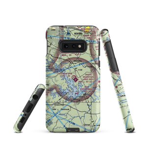 Red Birds Airyard Airport (2VA0) VFR Sectional Samsung Phone Case