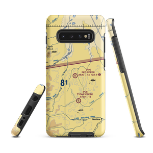 Red Creek Airport (AK80) VFR Sectional Samsung Phone Case