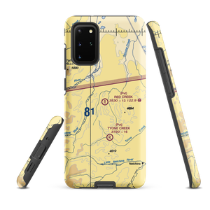 Red Creek Airport (AK80) VFR Sectional Samsung Phone Case