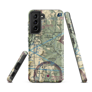 Red Fox Airport (VT02) VFR Sectional Samsung Phone Case