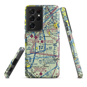 Red Lion Airport (JY73) VFR Sectional Samsung Phone Case