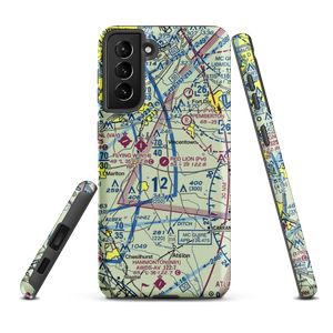 Red Lion Airport (JY73) VFR Sectional Samsung Phone Case