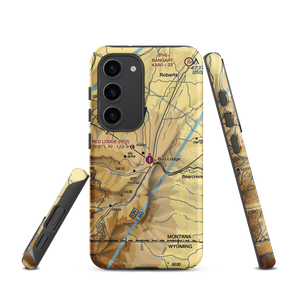 Red Lodge Airport (RED) VFR Sectional Samsung Phone Case