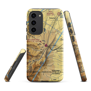 Red Lodge Airport (RED) VFR Sectional Samsung Phone Case