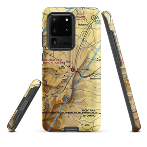 Red Lodge Airport (RED) VFR Sectional Samsung Phone Case