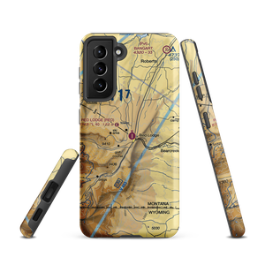 Red Lodge Airport (RED) VFR Sectional Samsung Phone Case