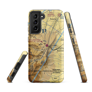 Red Lodge Airport (RED) VFR Sectional Samsung Phone Case