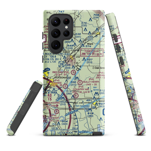 Red Oak Airport (4AR2) VFR Sectional Samsung Phone Case