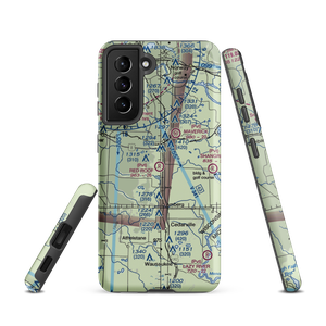 Red Roof Airport (WN11) VFR Sectional Samsung Phone Case